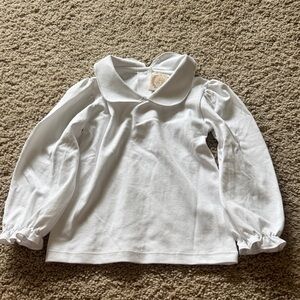Beaufort Bonnet Company Girls Shirt with Peter Pan Collar